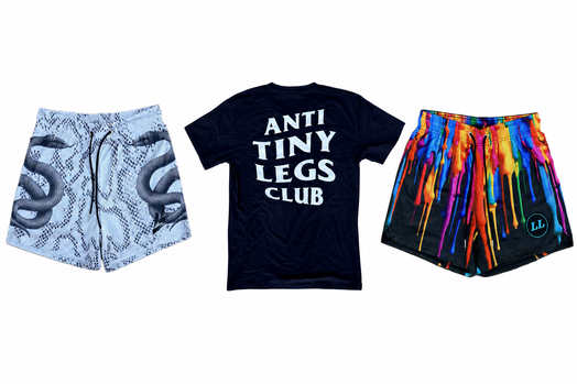 The Poison Pack X ATLC | Graphic Mesh Gym Shorts & Lifting Tees