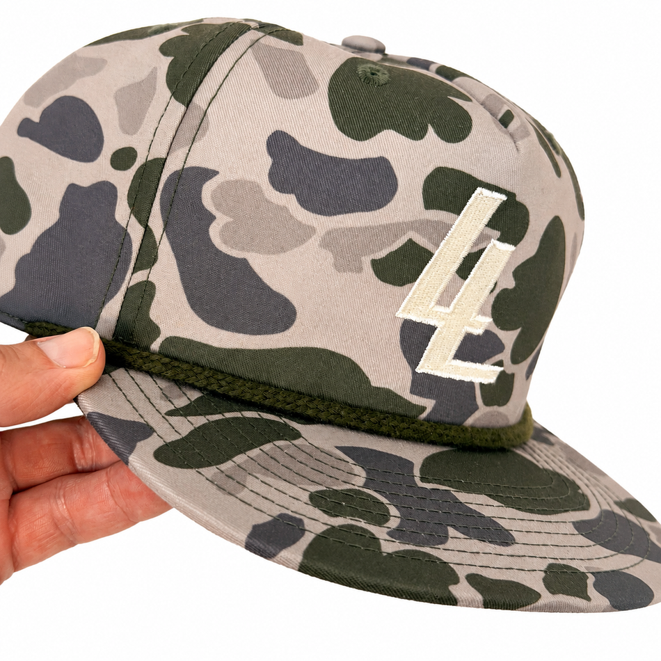 Marsh Duck Camo Rope Snapback