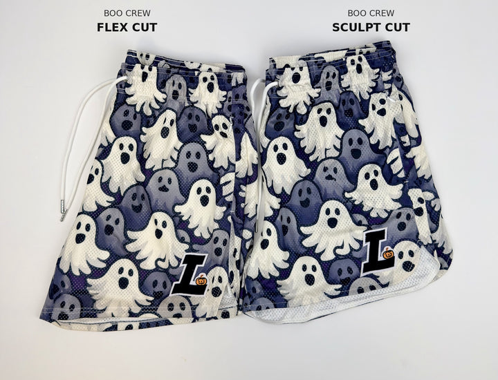Translation missing: en.Boo Crew | Flex Cut Mesh Gym Shorts-4" &amp; 6"