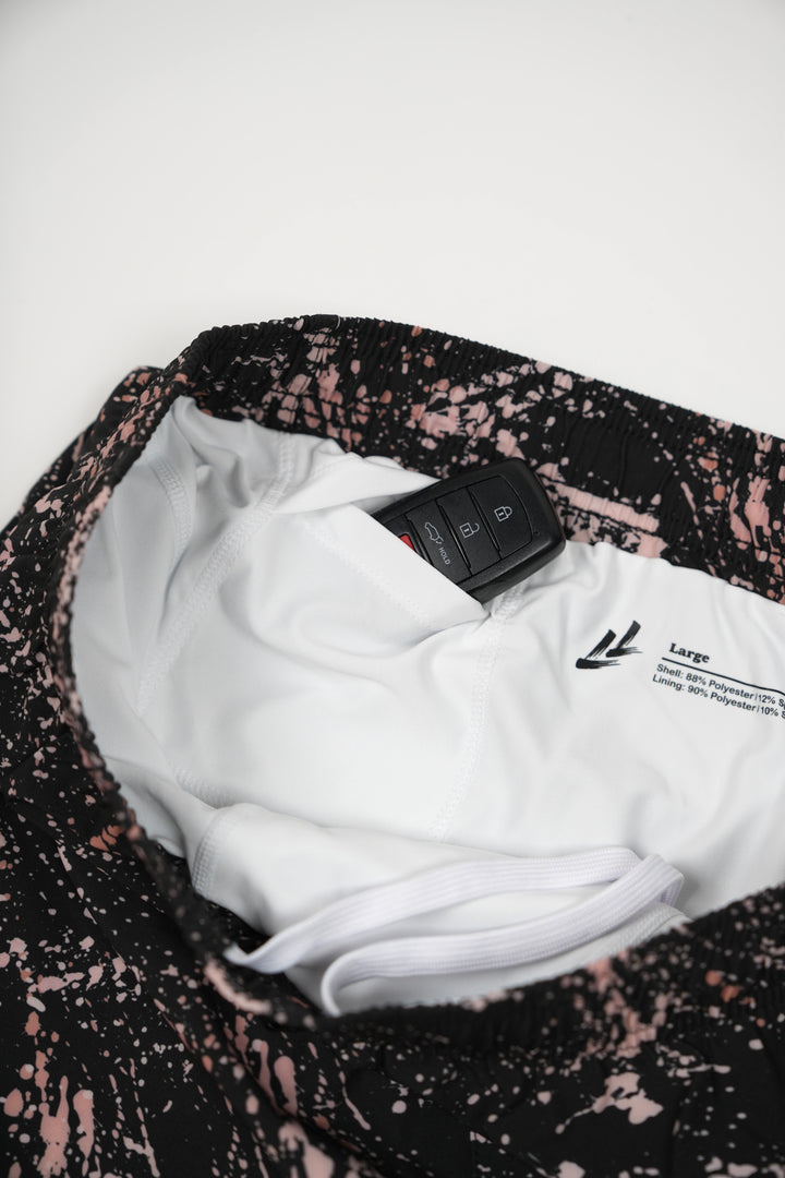 Translation missing: en.Bleach Splash Split Linered Shorts | LL VAULT