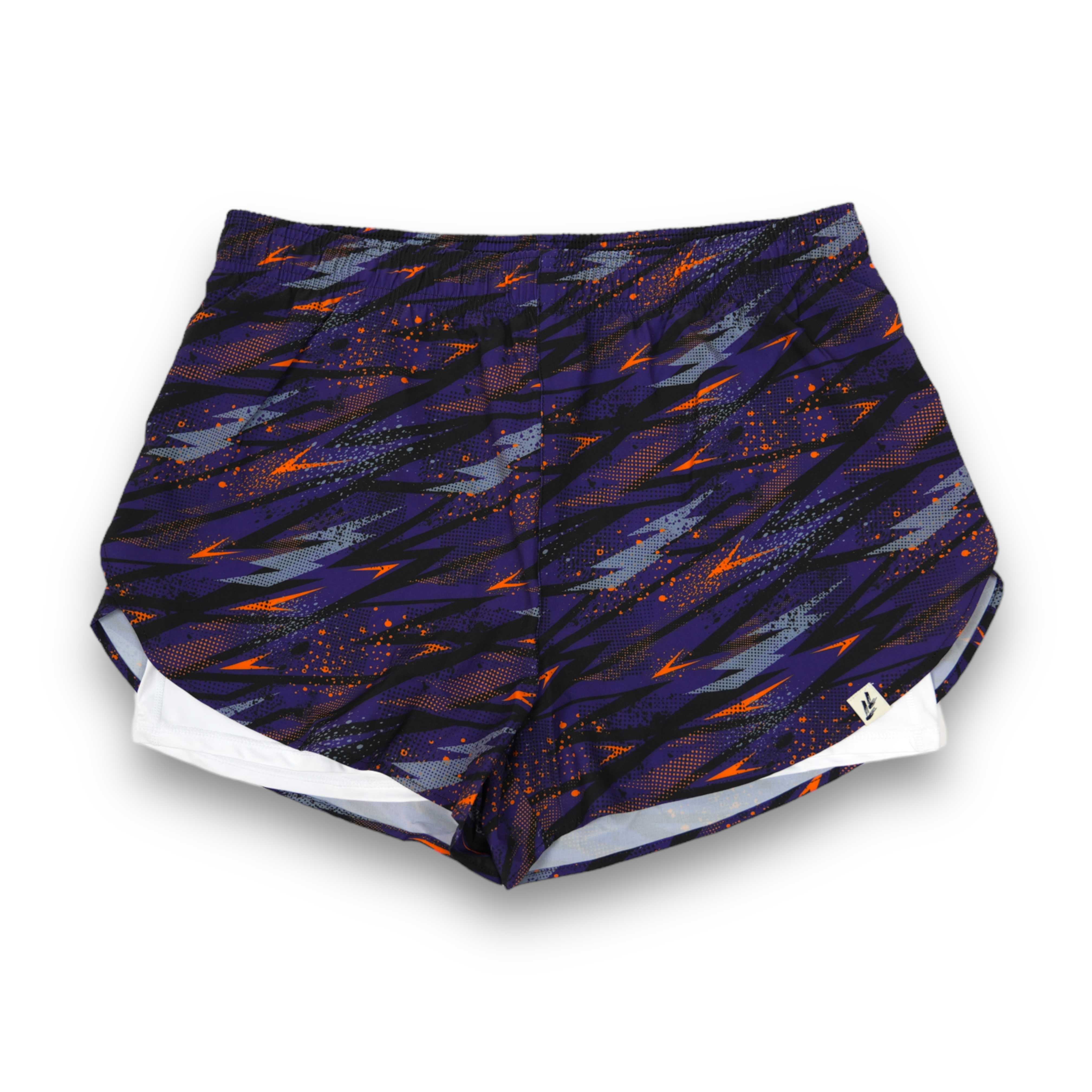 Translation missing: en.Purple Shock Split Linered Shorts | LL VAULT