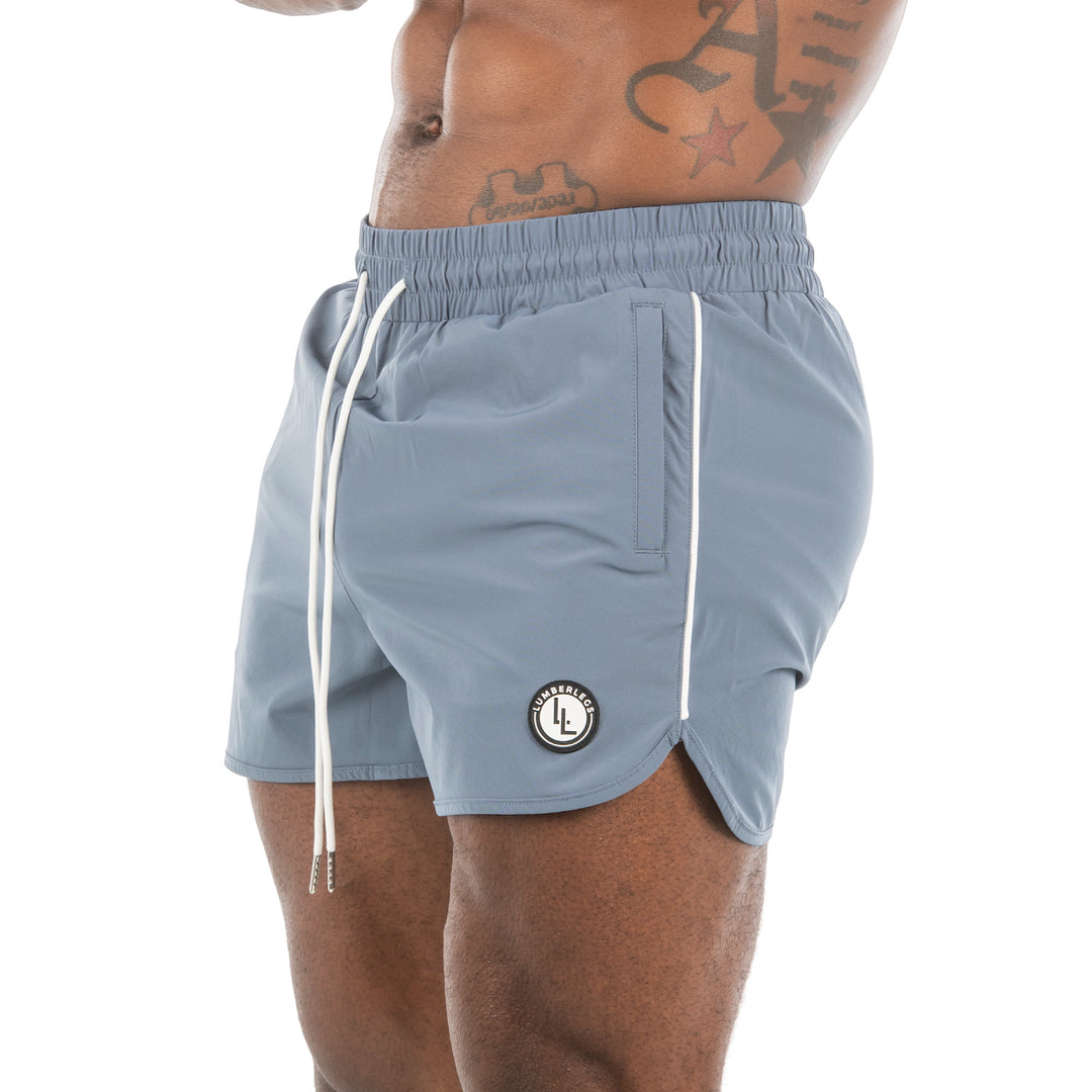 Men's Workout Shorts  Men Shorts with Zipper Pockets – Lumber Legs