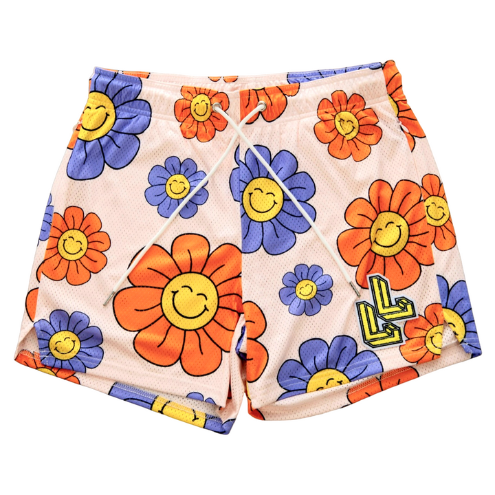 Translation missing: en.Happy Flower workout shorts