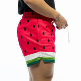 Watermelon workout shorts
