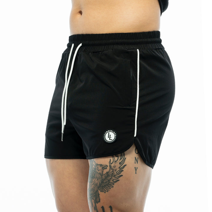 Translation missing: en.OBSIDIAN BLACK workout shorts