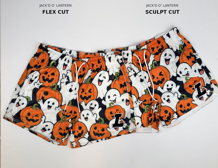Translation missing: en.Jack’d O’ Lantern | Flex Cut Mesh Gym Shorts – 4″ &amp; 6″