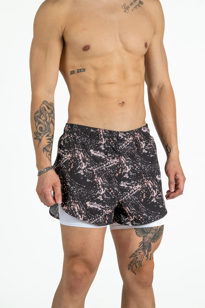 Translation missing: en.Bleach Splash Split Linered Shorts | LL VAULT