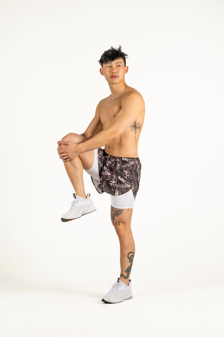 Translation missing: en.Bleach Splash Split Linered Shorts | LL VAULT