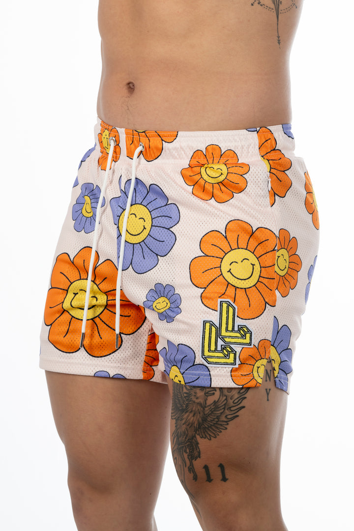 Translation missing: en.Happy Flower workout shorts