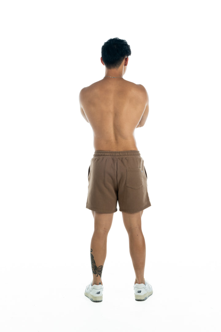 Translation missing: en.Chestnut Brown Lifting SweatShorts | LL VAULT