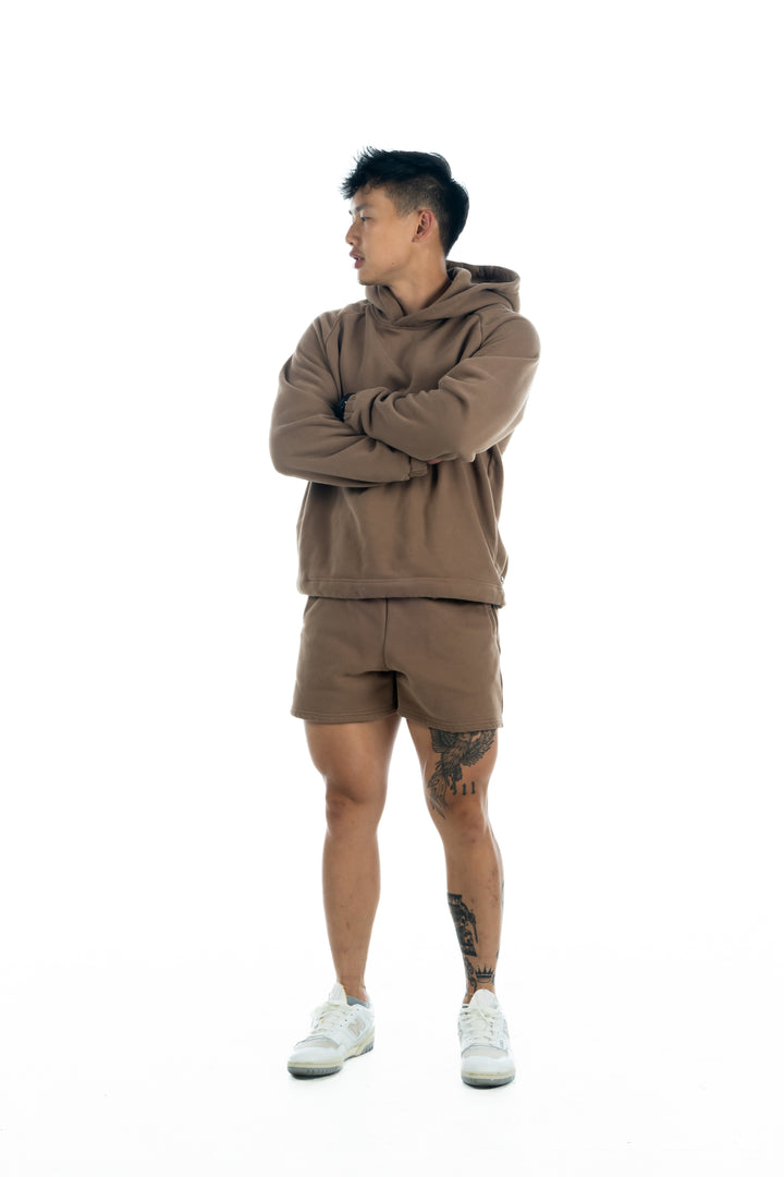 Translation missing: en.Chestnut Brown Lifting Hoodie | LL VAULT