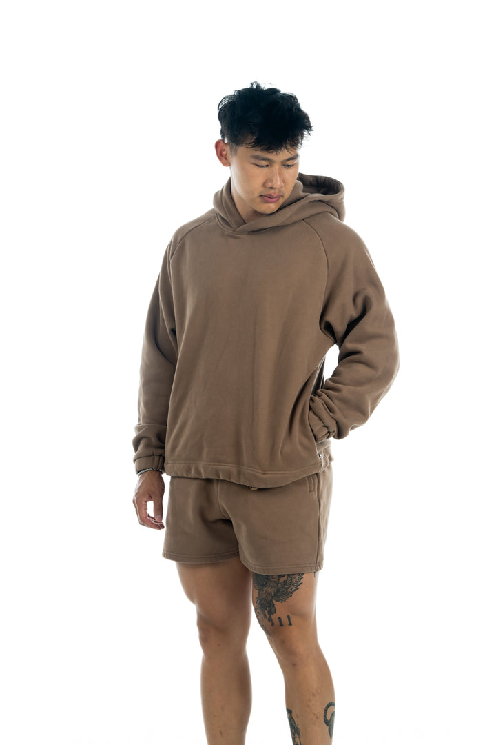 Translation missing: en.Chestnut Brown Lifting Hoodie | LL VAULT