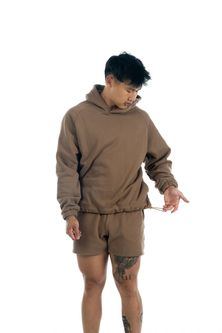 Translation missing: en.Chestnut Brown Lifting Hoodie | LL VAULT