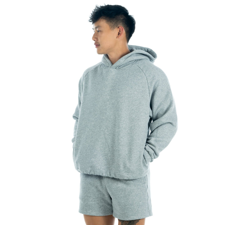 Translation missing: en.Heather Gray Lifting Hoodie | LL VAULT