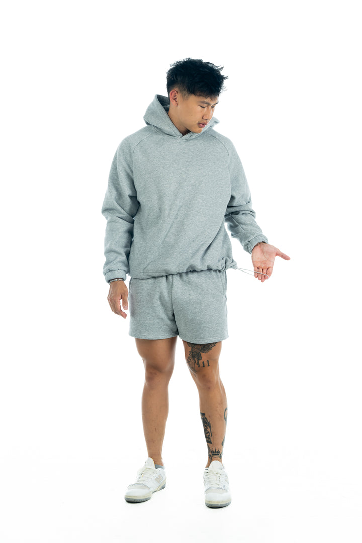 Translation missing: en.Heather Gray Lifting Hoodie | LL VAULT
