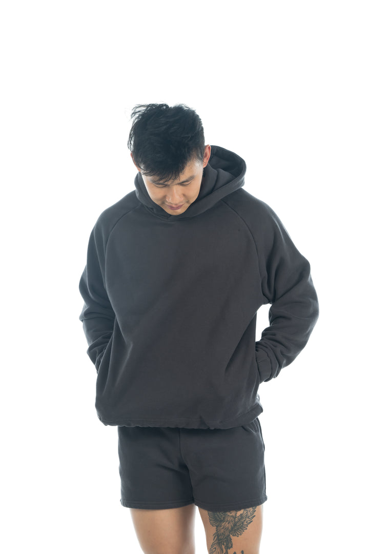Translation missing: en.Charcoal Grey Lifting Hoodie | LL VAULT