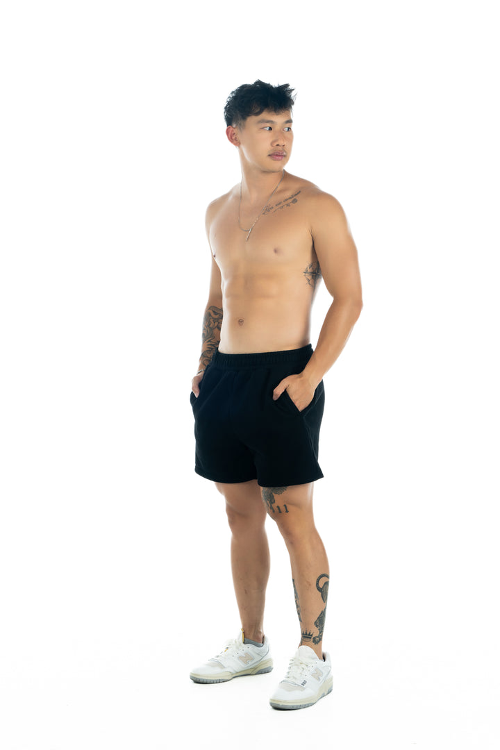 Translation missing: en.Midnight Madness Black Lifting SweatShorts | LL VAULT