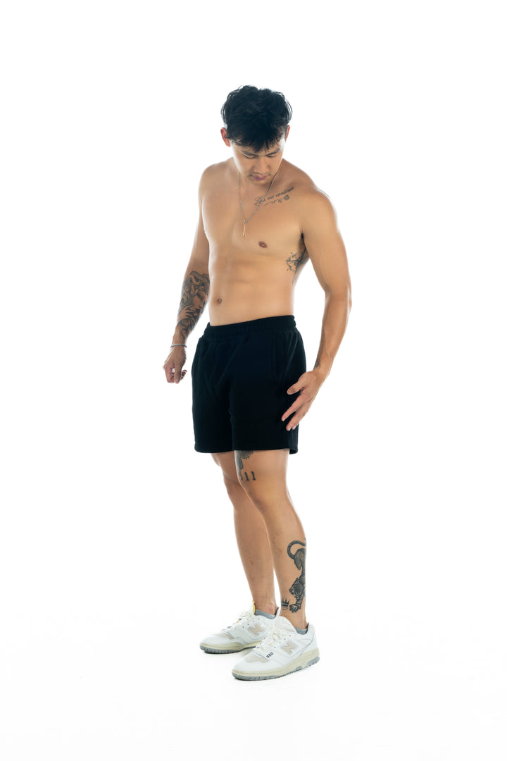 Translation missing: en.Midnight Madness Black Lifting SweatShorts | LL VAULT