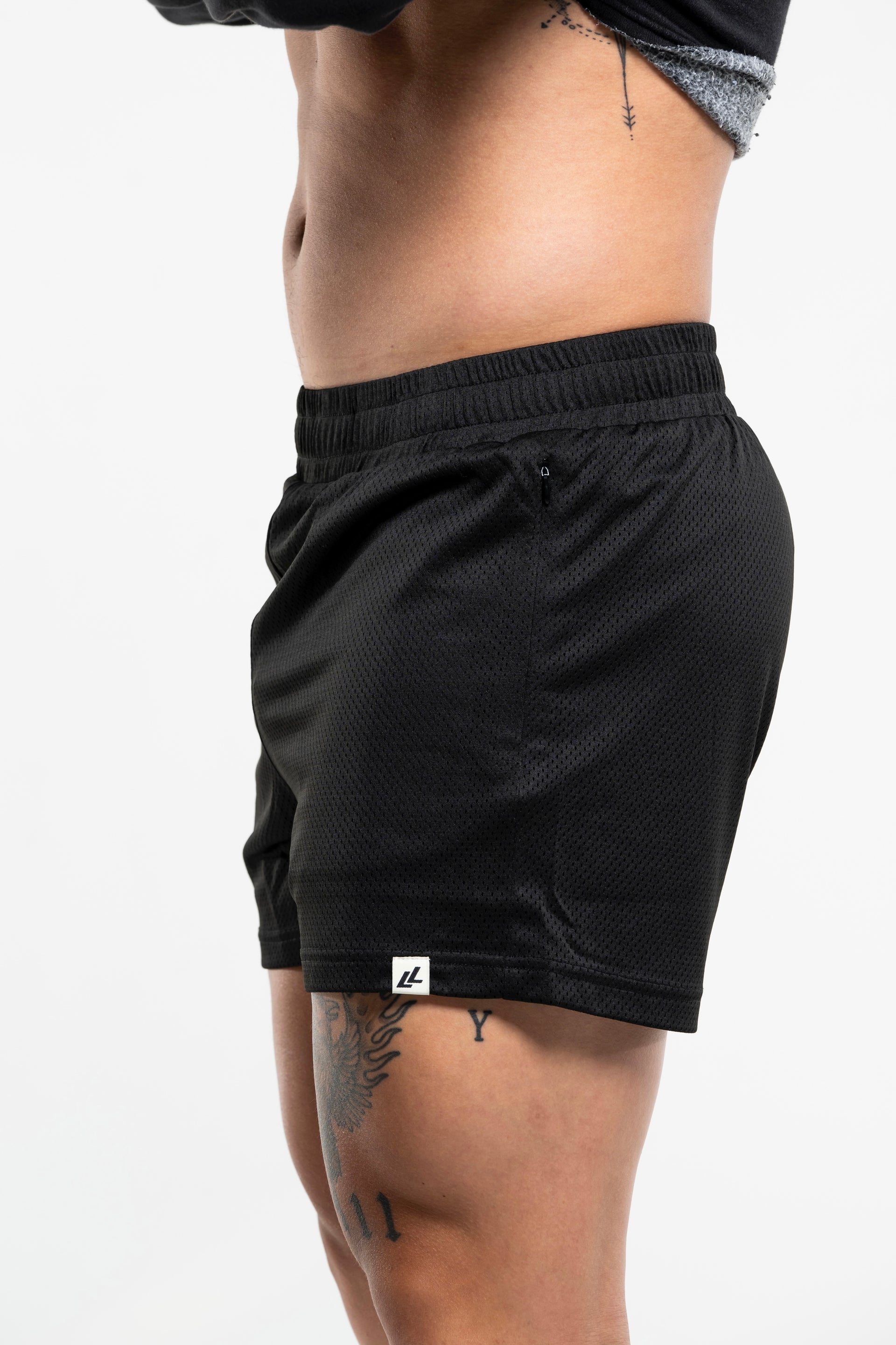 Men's Mesh Gym Shorts Lumber Legs