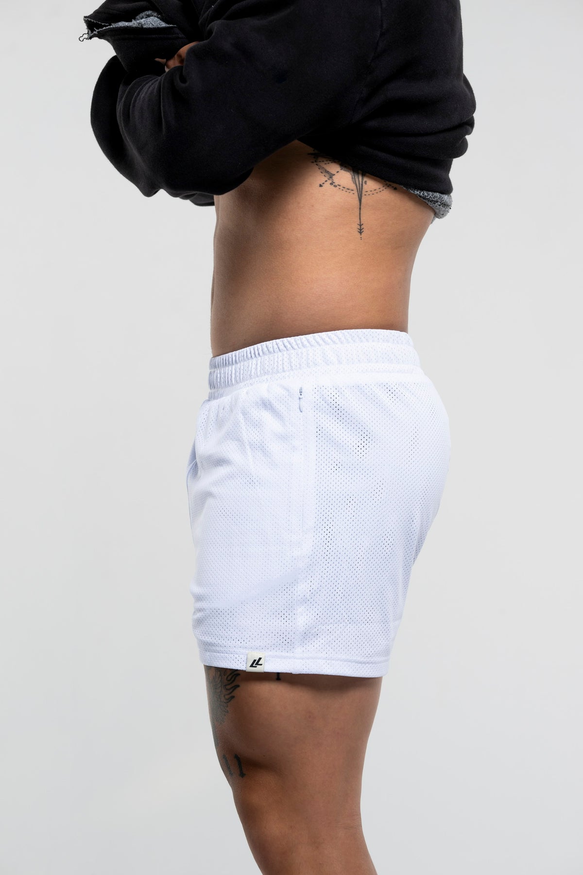 Men's Mesh Gym Shorts Lumber Legs