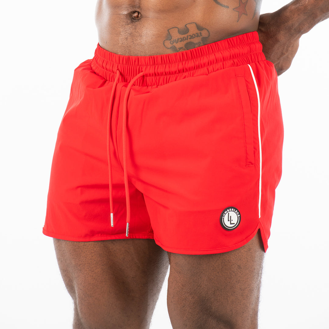 REALLY RED workout shorts
