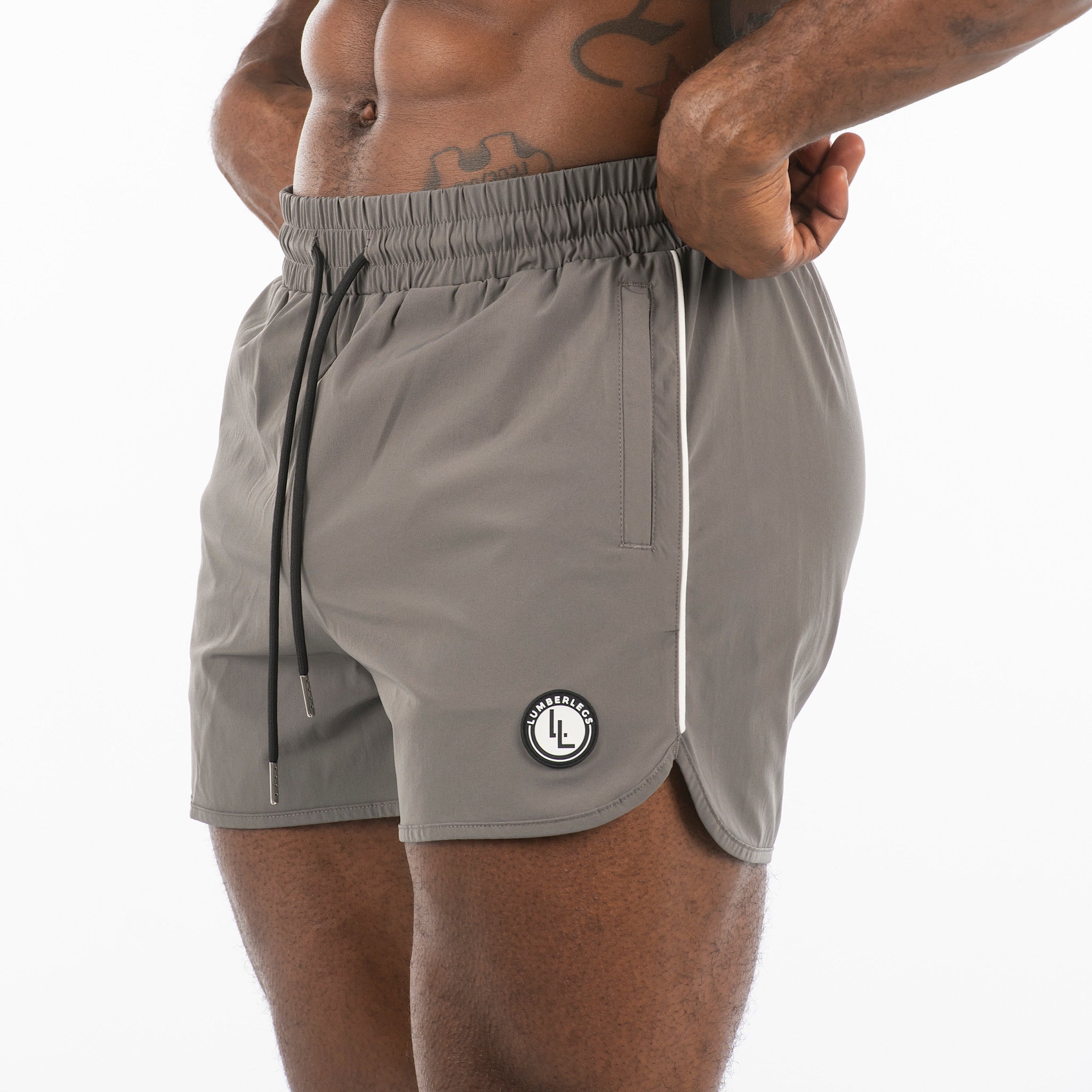 DARK GRAY workout shorts