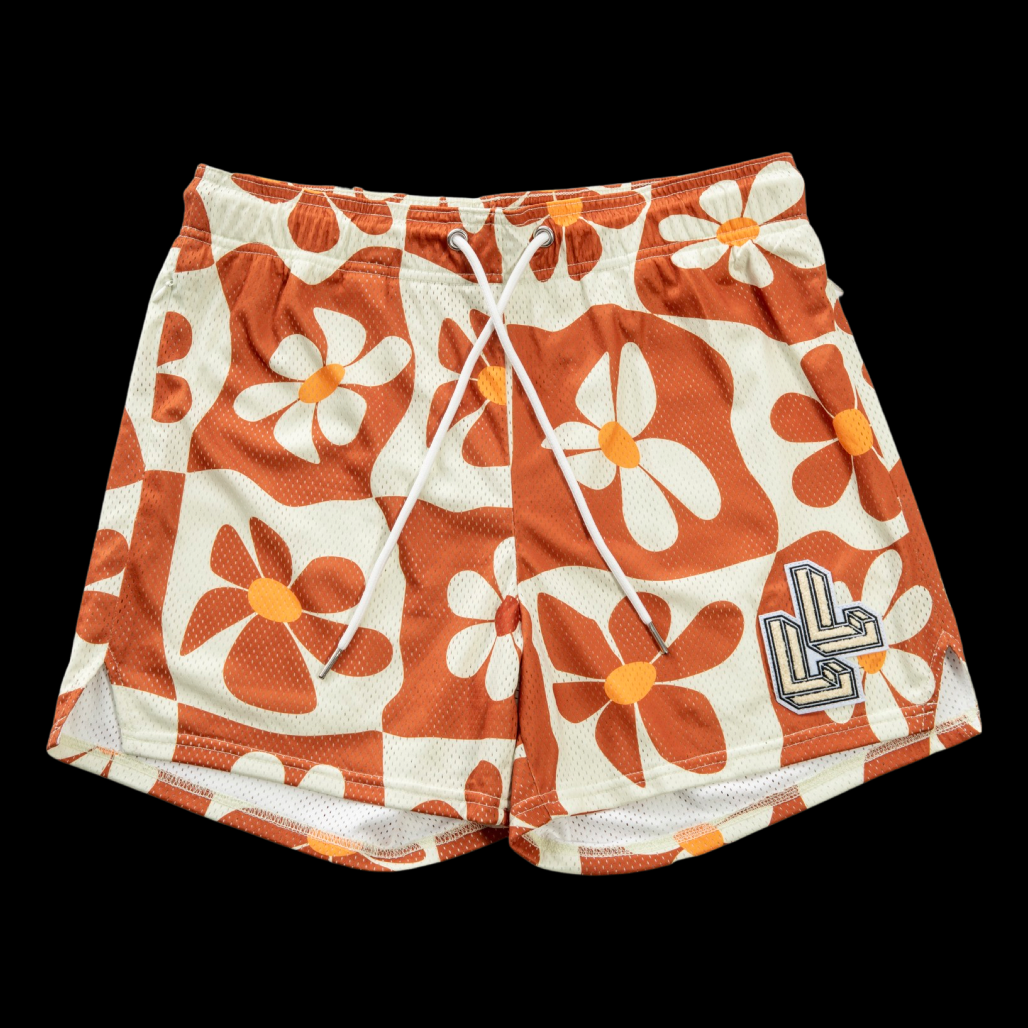 Funky Floral workout shorts